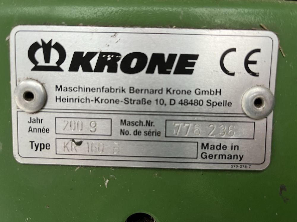 Prasa Krone KR160