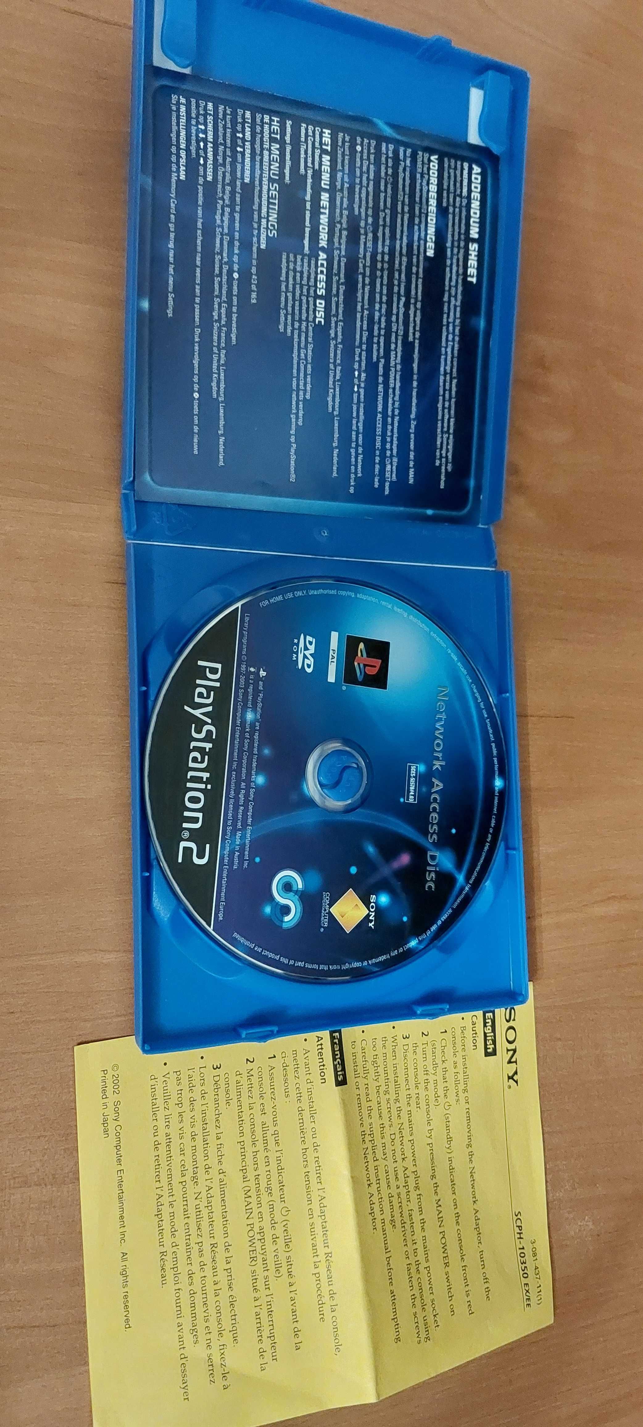 Network Access Disc. Playstation 2