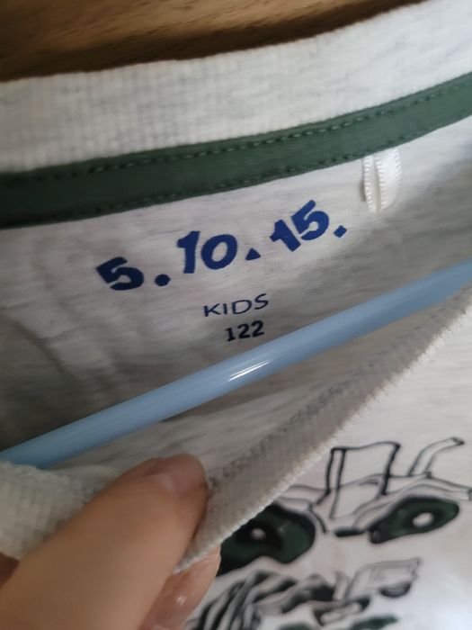 Koszulka z długim rękawem, longsleeve maszyny budowlane r 122