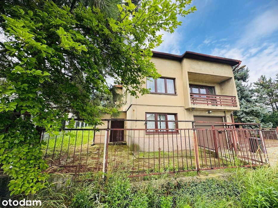 Dom z potencjałem - duża działka , spokój i cisza