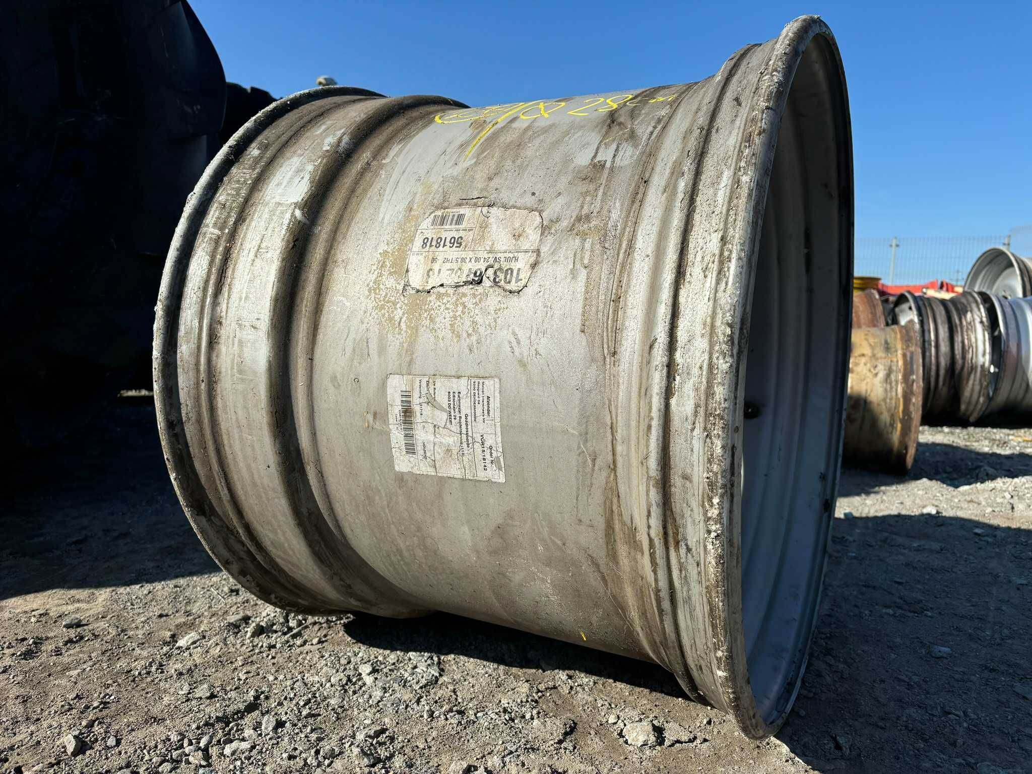 Felga Rolnicza Traktor Przemysłowa Kombajn 30.5" 24x30.5 10 ŚRUB o28cm