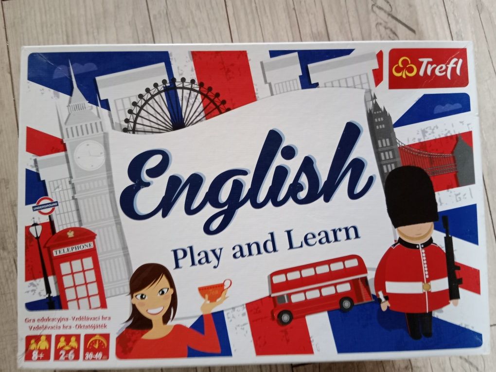 Gra planszowa English Play and Learn