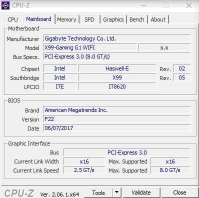 Gigabyte X99 Gaming G1 WiFi socket 2011-3