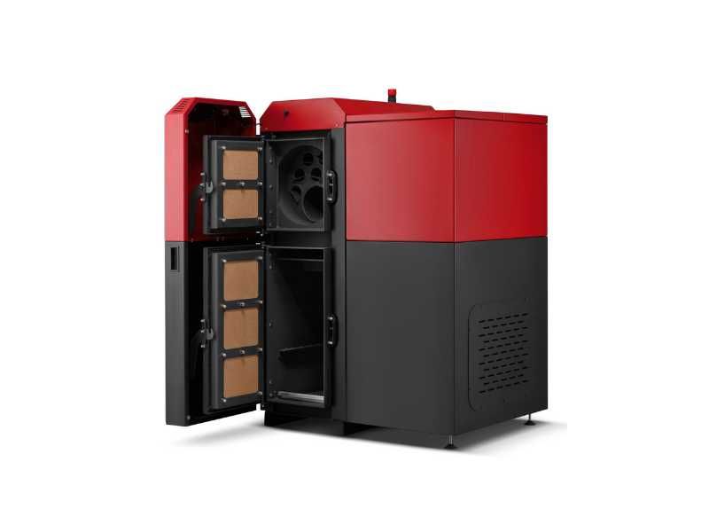Piec kominek na pellet i drewno Blist Tera 28KW ECODESIGN KLASA A+