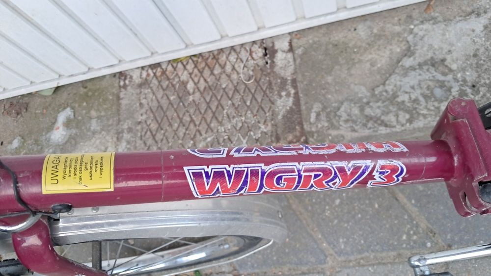 Romet wigry 3 Kowalewo koła 20 cali składak rower prl
