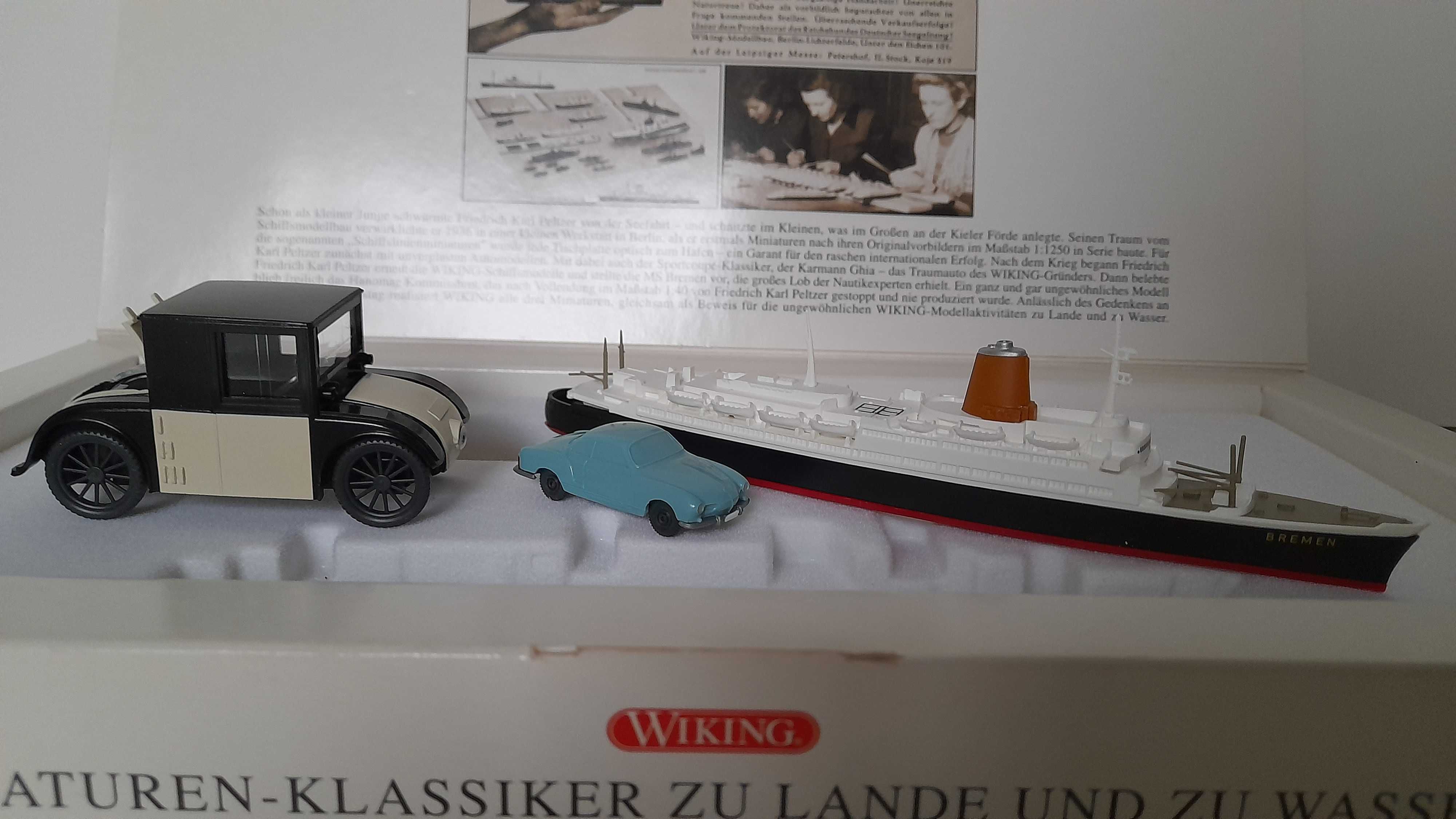 Kolekcja na 100 lat F.K.Peltzer 3 limitowane modele Wiking 1:87 1:90