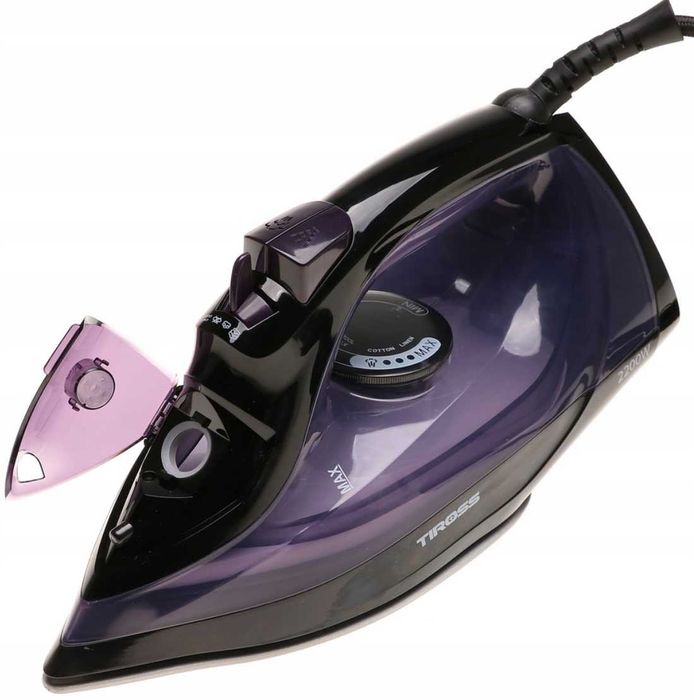 ŻELAZKO PAROWE do Prasowania Ubrań z Powłoką CERAMICZNĄ Praktyczne