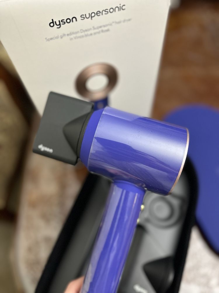 Фен Dyson HD08 Supersonic Limited Edition( Vinca Blue Rose)