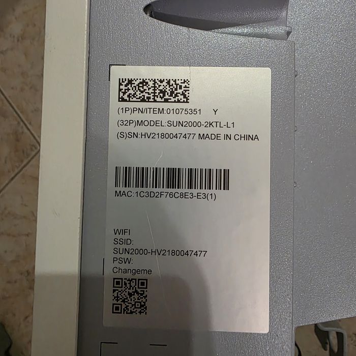 Inversor Huawei para painel solar