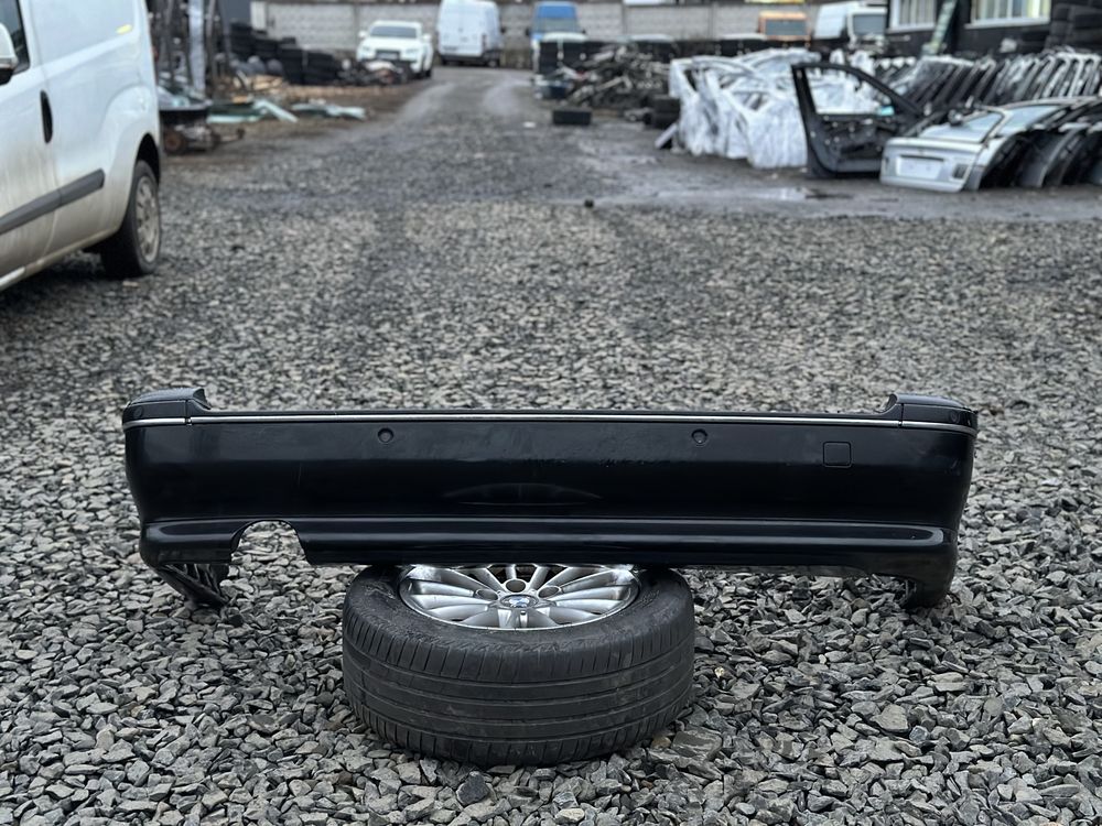 BMW E39 Універсал Чорний бампер задній Індівідуал 475 Блек Сапфір Шрот