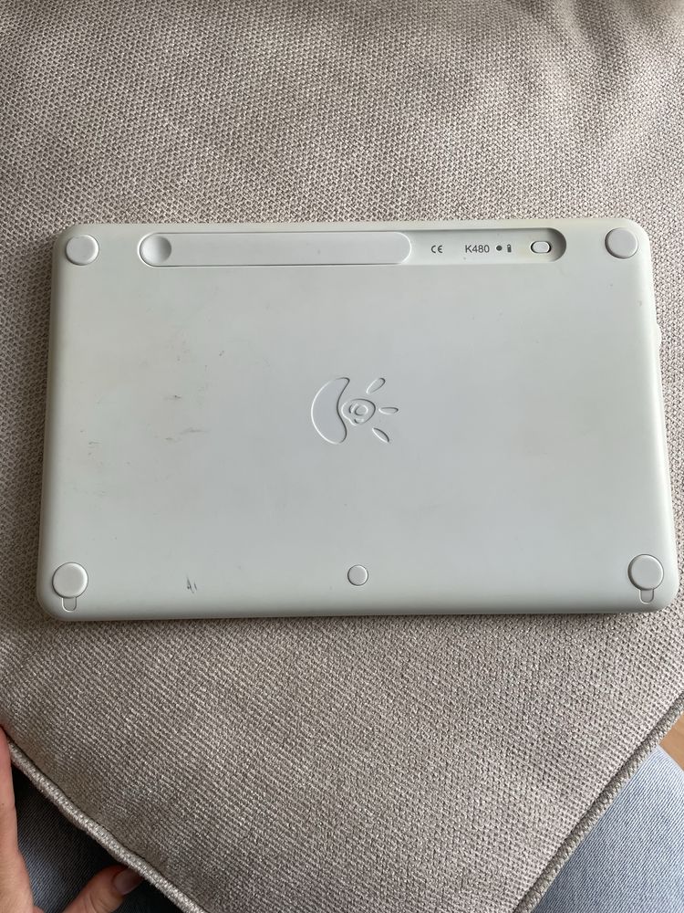 Klawiatura bezprzewodowa Logitech K480 masełkowa