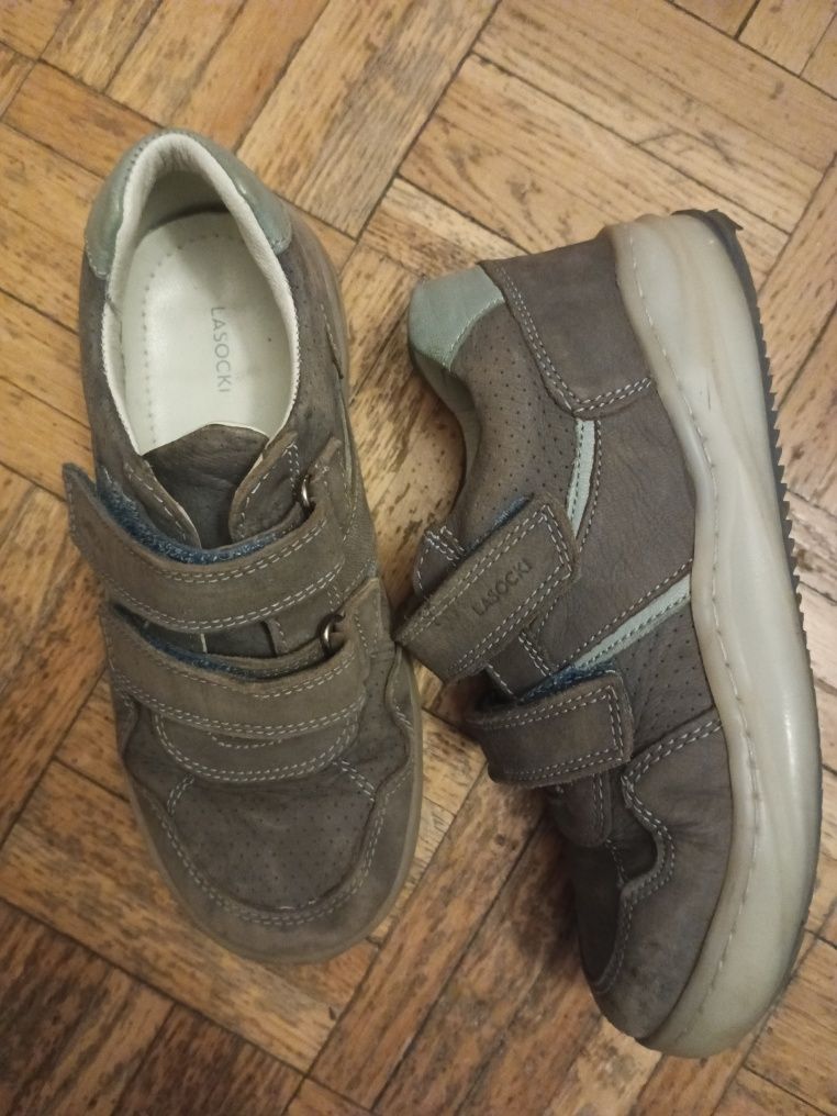 Półbuty skórzane Lasocki r.30