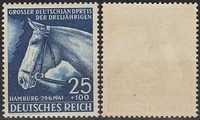 1941 - Рейх - Скачки в Гамбурге Mi.779 _17,0 EU **