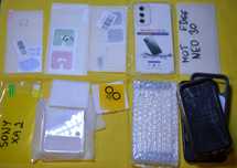 Zestaw szkieł ochronnych i etui dla LG samsung iPhone Xiaomi