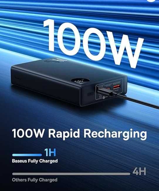 Powerbank baseus Adaman 140w 24000mA для ноутбука -PPADM140