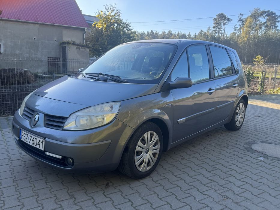 sprzedam renault scenic 2 1.6 16V benzyna klima oplaty stan BDB