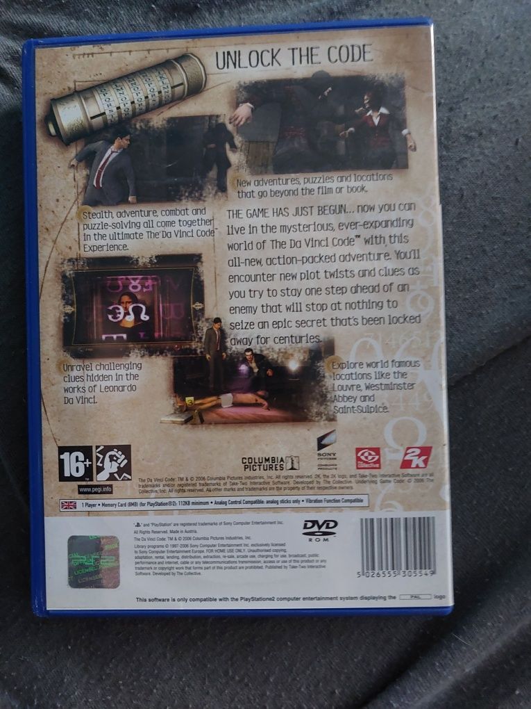The Da Vinci Code playstation 2