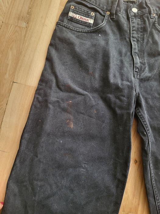 Czarne spodnie Cross Jeans W30 L34