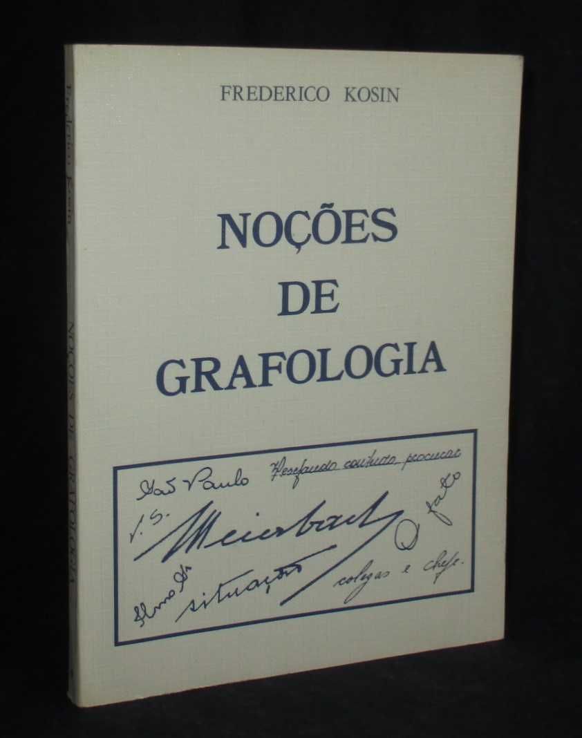 Livro Noções de Grafologia Frederico Kosin