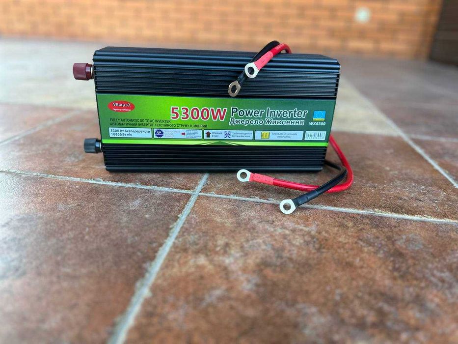 Автомобильный преобразователь Wimpex напряжения 24-220V 5300W Инвертор
