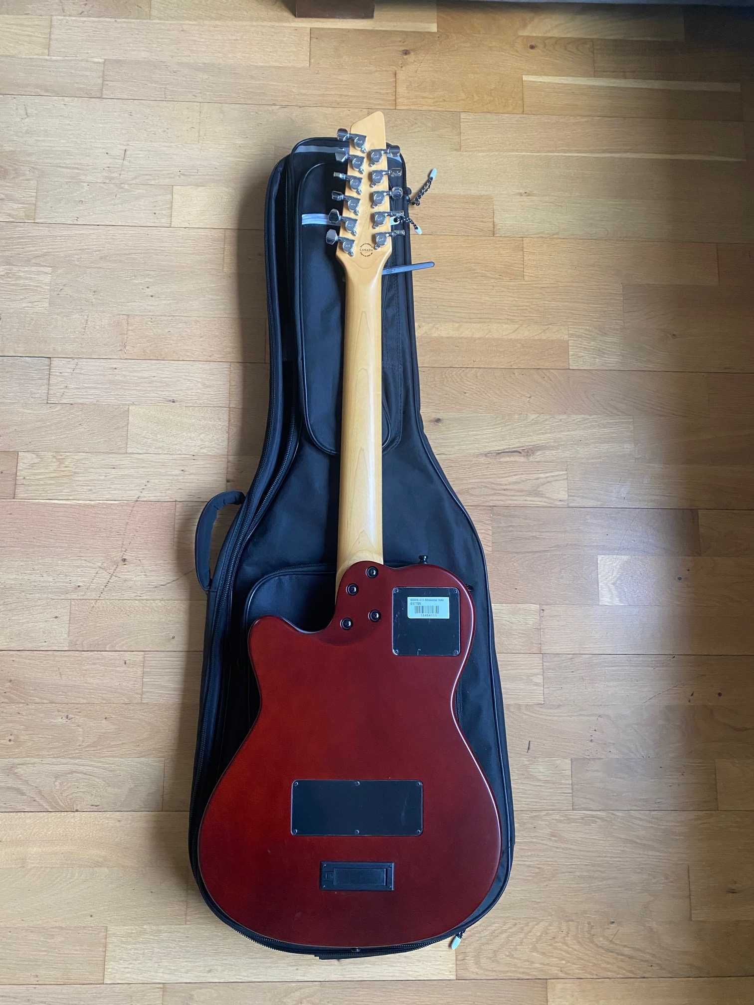 Godin A11 Glissentar A 11 strunowa gitara bezprogowa fretless Canada