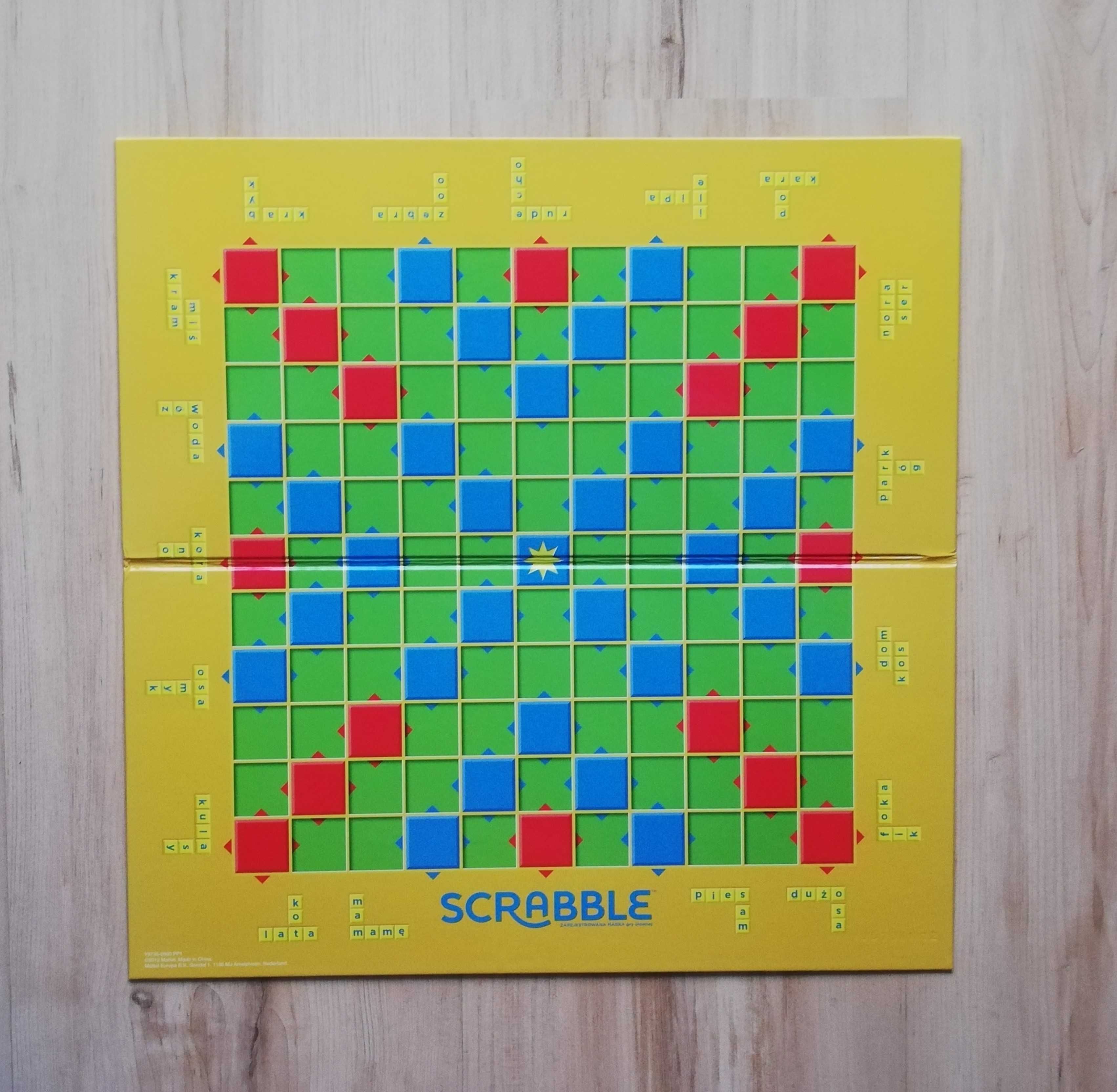 Gra Scrabble junior Mattel