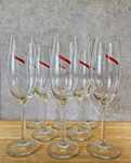 Kieliszki do szampana flute G.H.Mumm 8 sztuk