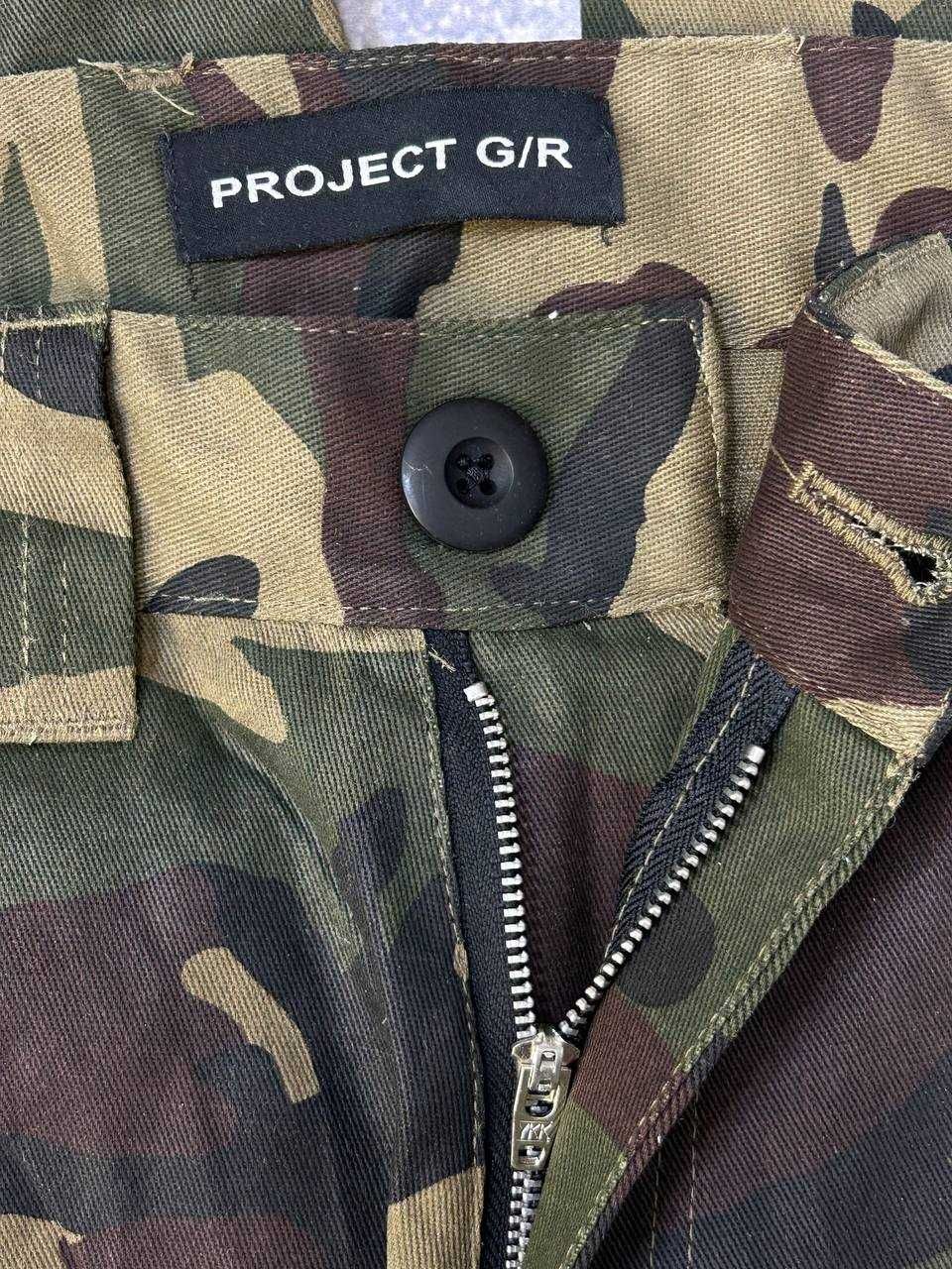 Штани Project GRAILZ G/R gr камо camo faded baggy джинси штаны