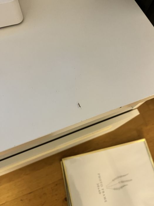 Szafka pod telewizor biala