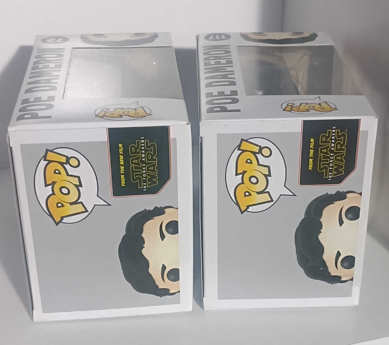 Funko Pop! Star Wars Poe Dameron #72 + # 117