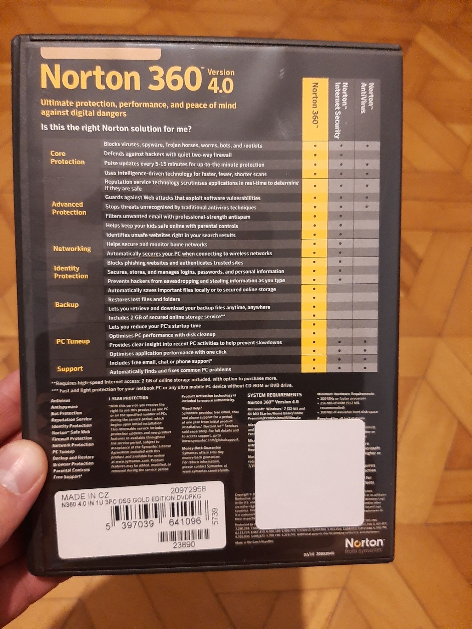 Диск антивирус Norton 360