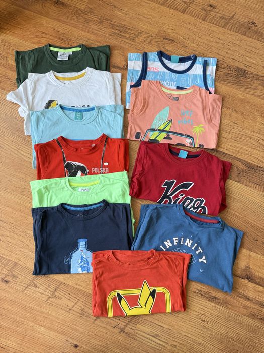 Zesatw bluzek chłopiecych 104