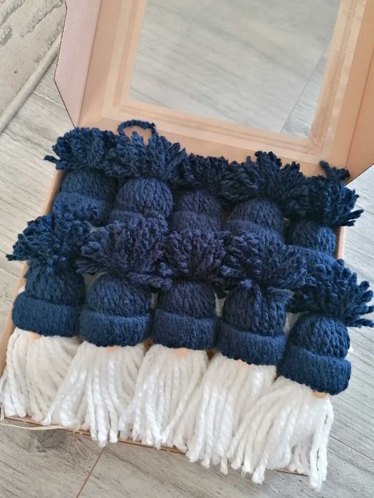 Skrzaty/krasnale/mikołaje na choinkę