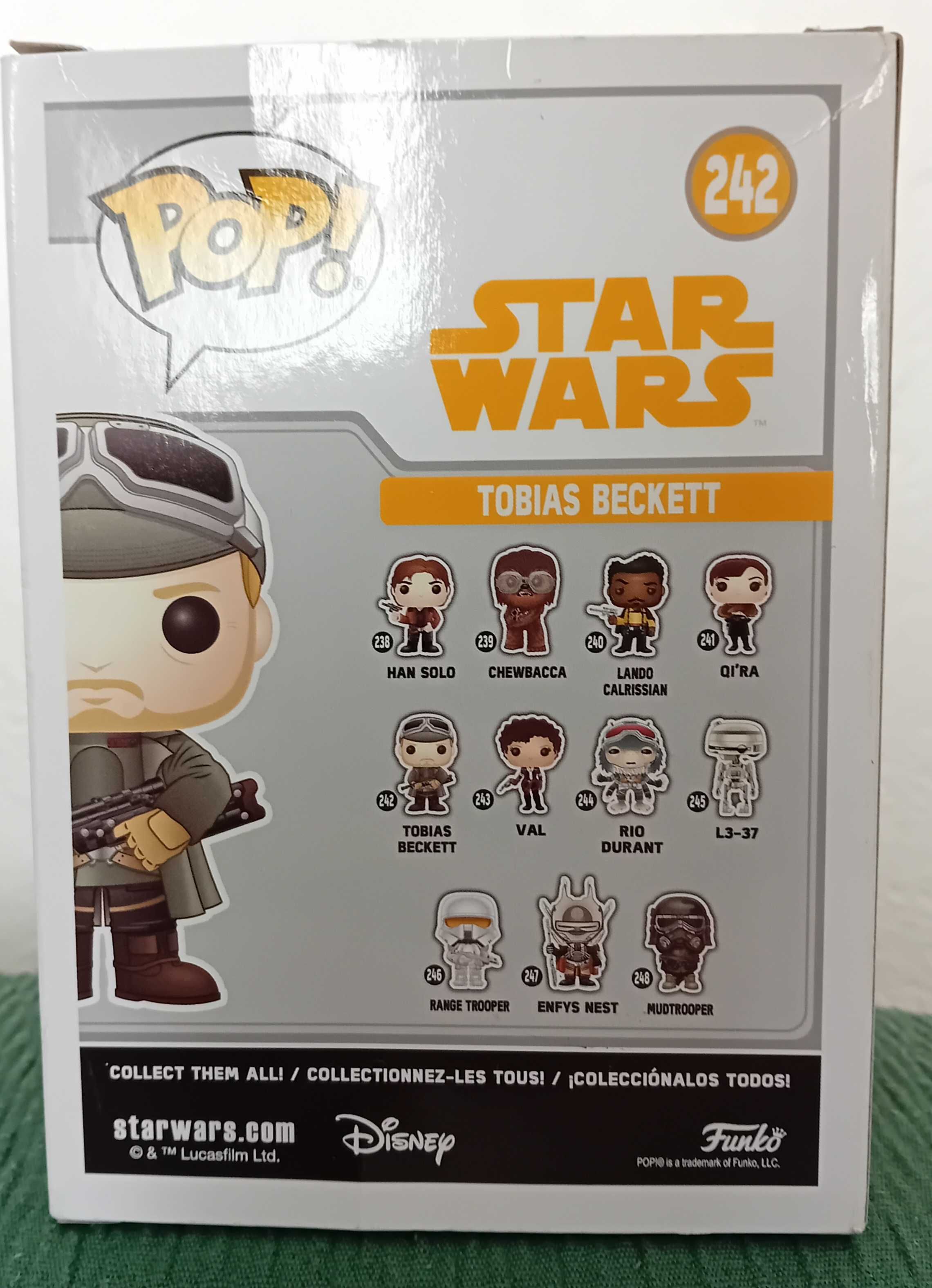 Funko Pop Star Wars Tobias Beckett BB-8