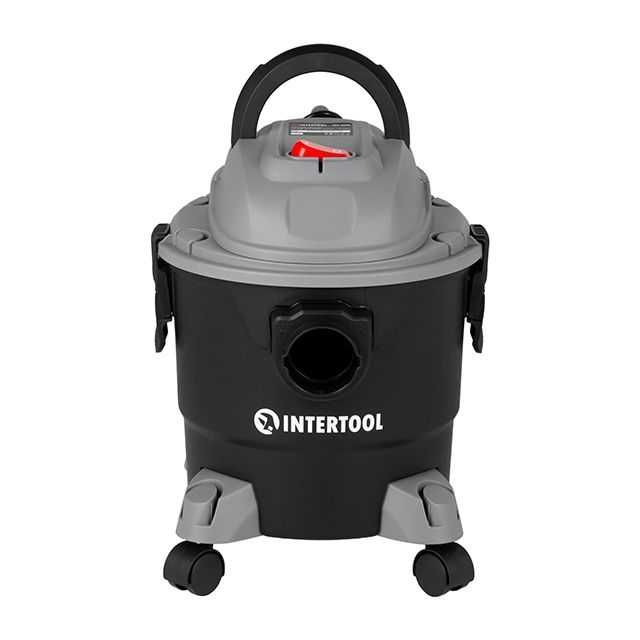 Пылесос строительный INTERTOOL DT-1015 (1 кВт, бак 15 л, 17кПа)