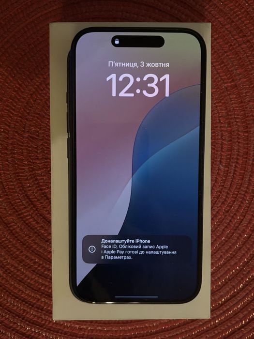 Iphone 15 pro 256 blue titanium