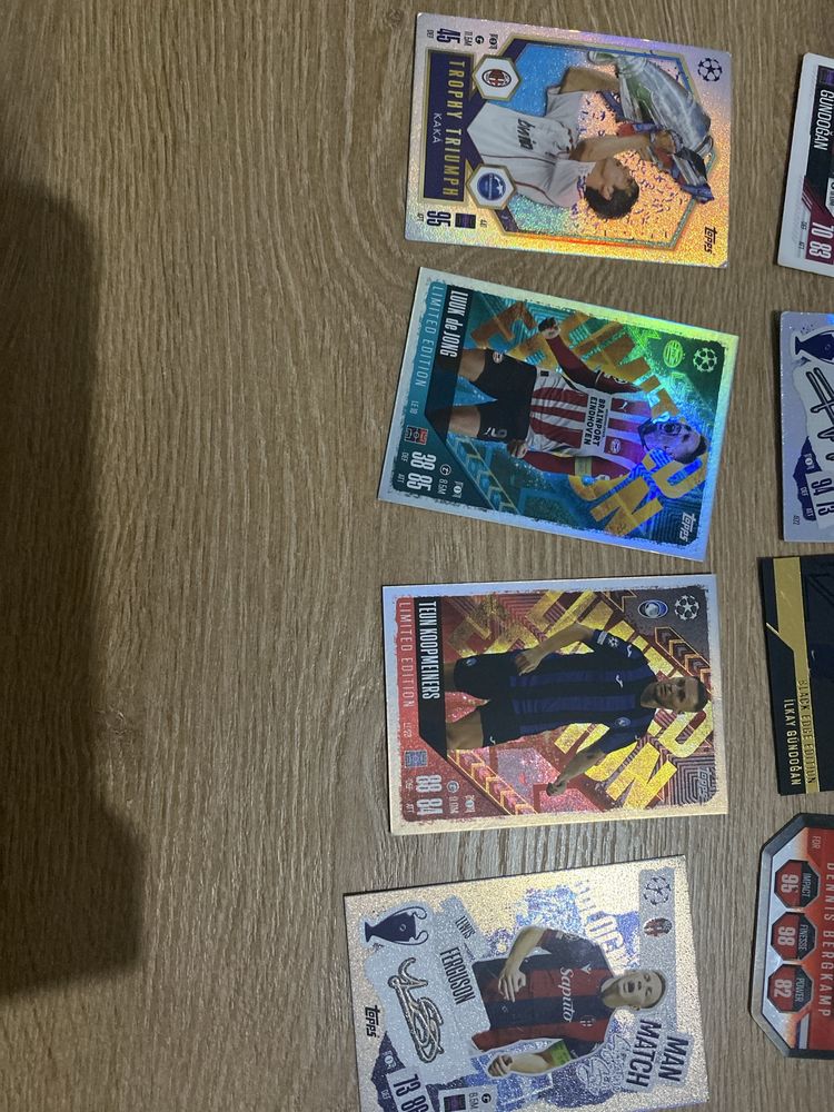 Cartas de futebol verdadeiras