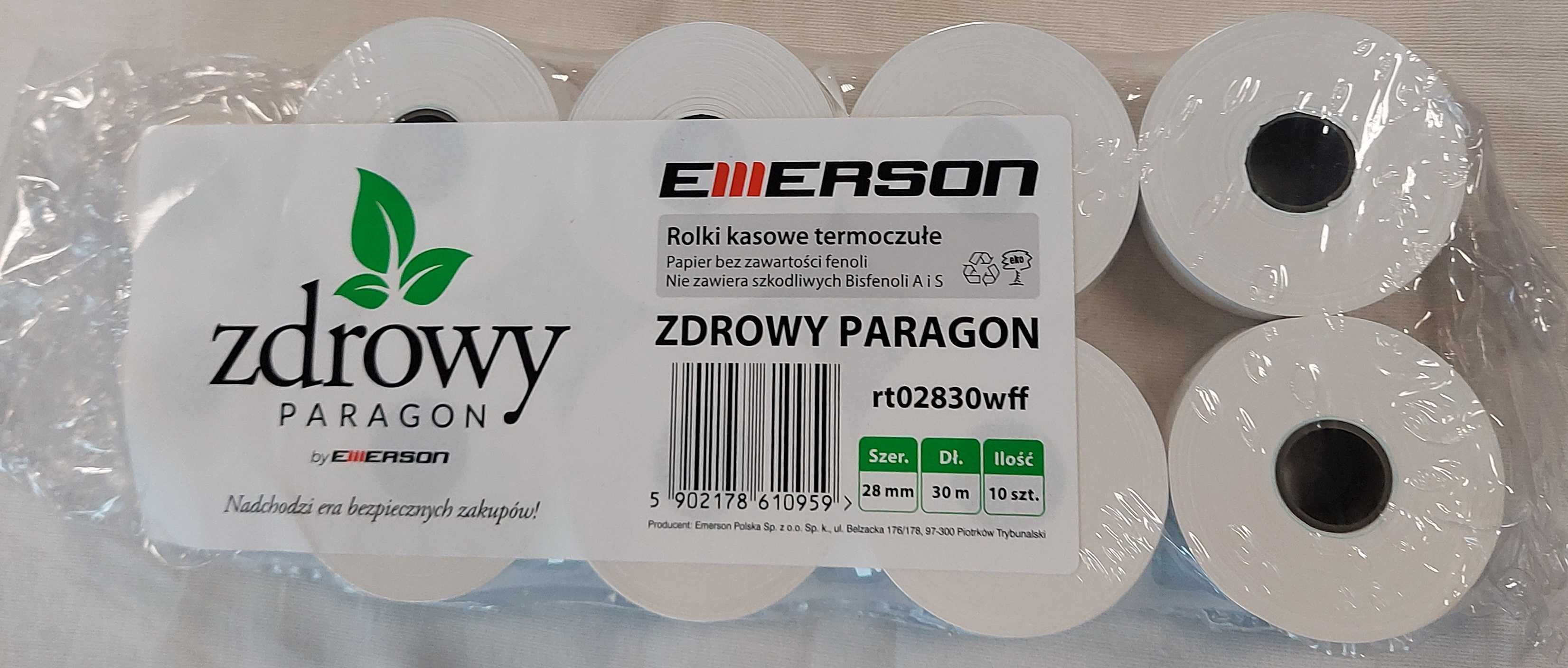 ROLKI kasowe termoczułe rt02830wff - 28 mm x 30 m