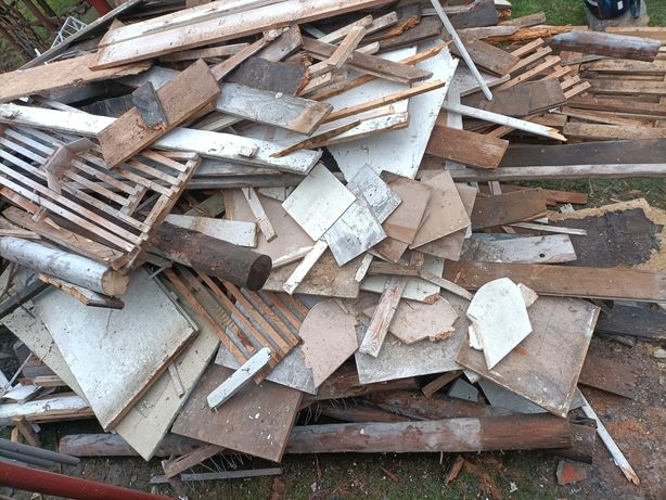 Drewno za darmo z rozbiórki dachu