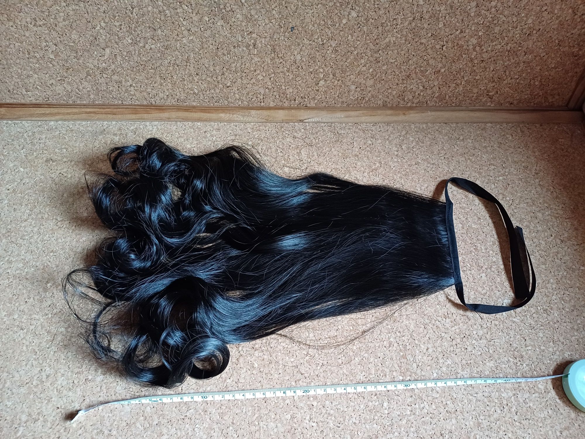 Extensão de cabelo comprido, rabo
de cavalo. Novo.