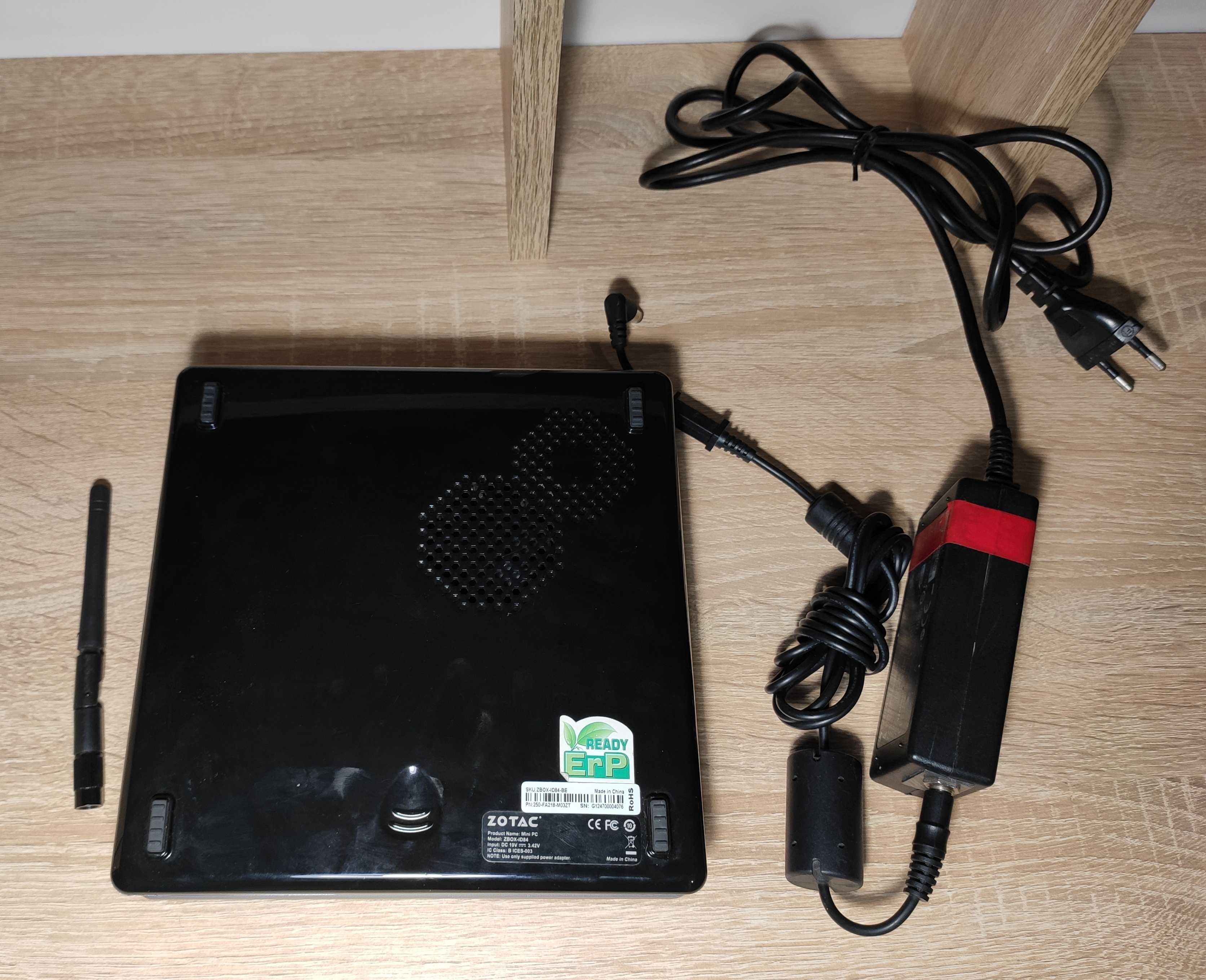 Zotac ZBox-ID84: 2 ядра, 120gb ssd, 4гб ддр3, GT 520m