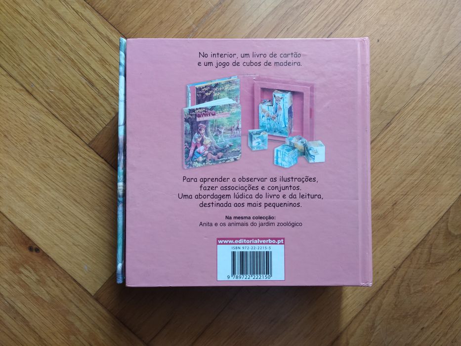 Jogo Livro de Cubos - Anita e os Animais da Floresta