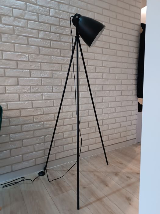 Lampa loftowa czarna