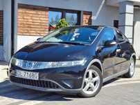 Honda Civic Zarejestrowany Bezwypadkowy Super Stan KLIMA/ALU