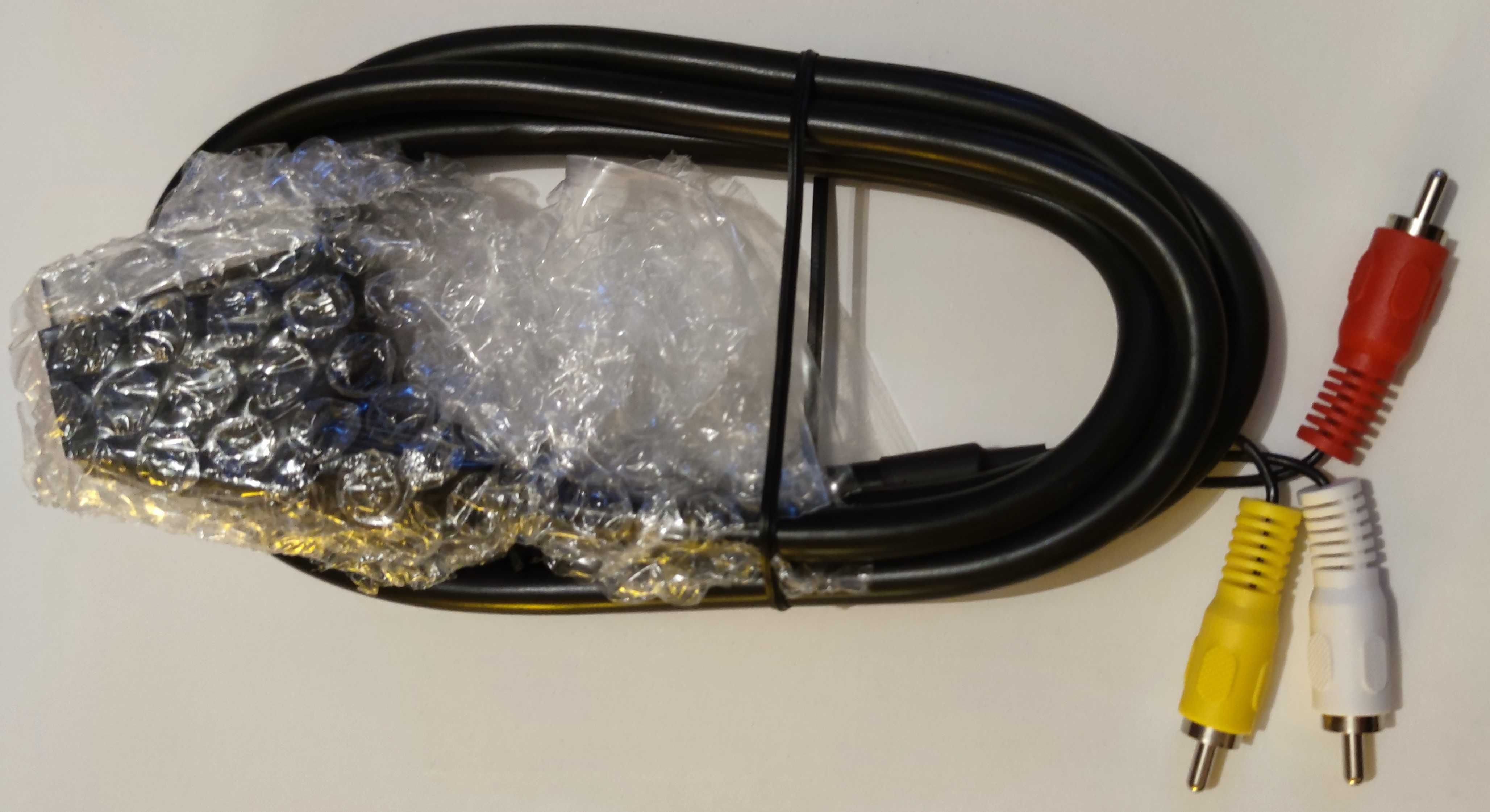 Przewód Composite Stereo RCA to SCART