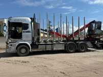 Scania R580  Samochód do przewozu drewna