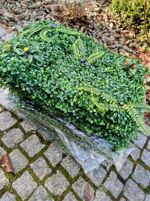 Zielona Ściana, Mata, Panel Roślinny Sztuczny 14 szt. po 30 zł