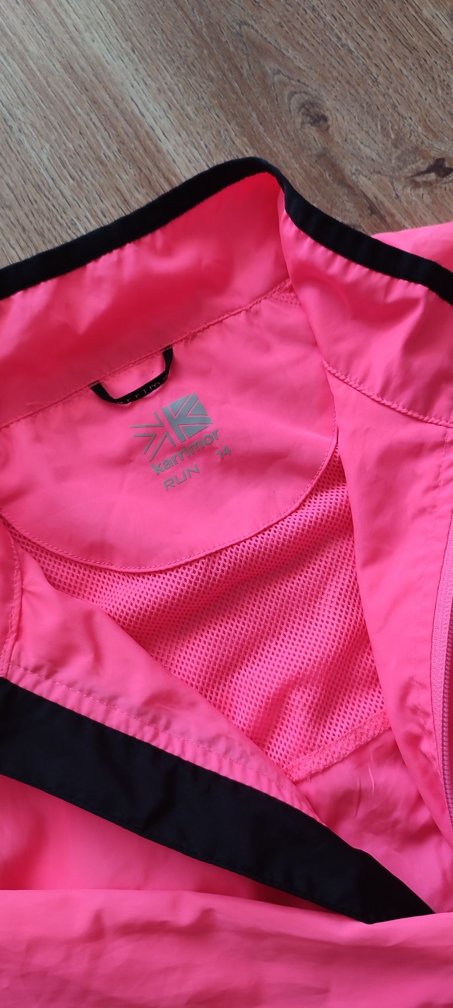 KARRIMOR kurtka wiatrówka różowa damska M treningowa