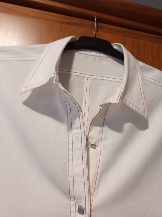Camisa túnica branca xl