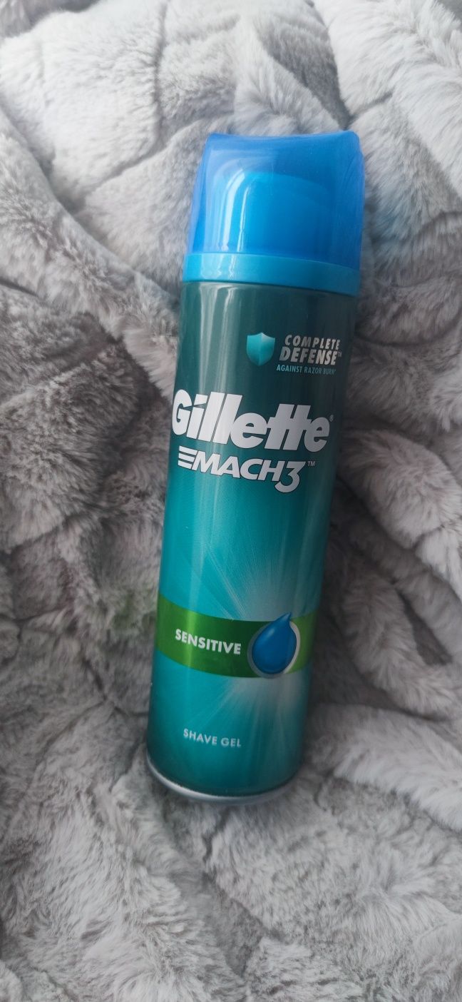 Gillette mach3 żel pianka sensitive do golenia